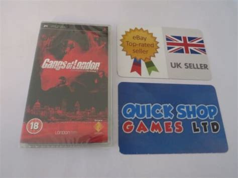 Gangs Of London For Sony Playstation Portable Psp New Sealed Ebay