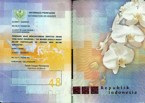 Indonesian Passport Information