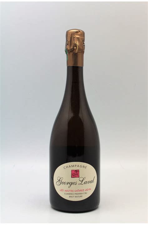 Georges Laval Les Hautes Chèvres 1er Cru Brut Nature Blanc de Noirs 2014