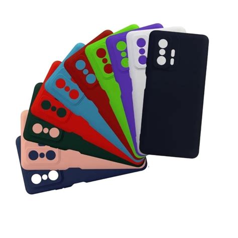 Capa Capinha Silicone Aveludada Para Xiaomi MI 11T MI 11T Pro Varias