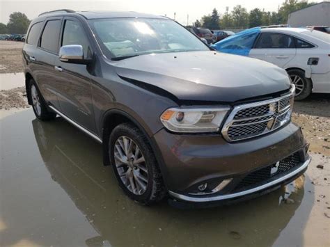 2014 Dodge Durango Citadel For Sale Oh Columbus Fri Nov 17 2023 Used And Repairable