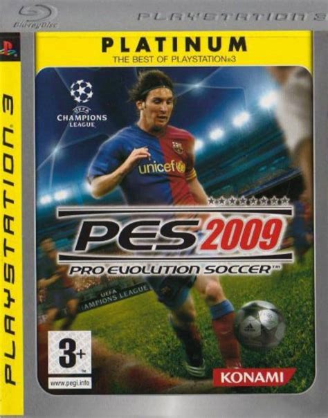 Konami Pro Evolution Soccer PES 2009 Platinum Edition PS3 Buy Best