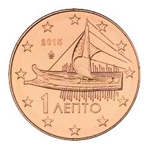 Greece 1 Cent Coin 2015 Euro Coins Tv The Online Eurocoins Catalogue