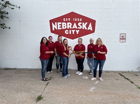 Nebraska City Selfie Spot Ribbon Cutting Nebraska City News Press