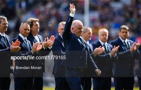 Sportsfile Offaly Jubilee Team Of 1994 Honoured Prior To Kilkenny V