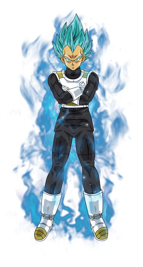 Vegeta super saiyan blue by BardockSonic on DeviantArt