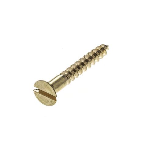 Brass Slotted Wood Screws Csk Head Brass Screws Cups Stainless