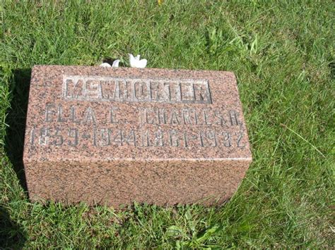 Elizabeth Ellen Ella” Graham Mcwhorter 1859 1944 Find A Grave äreminne