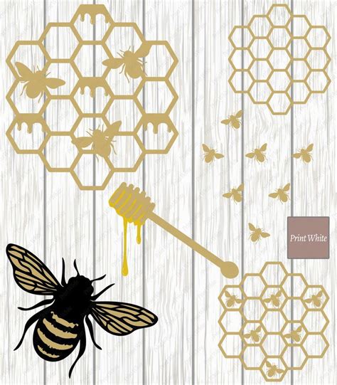 Beehive Svg Bee Perfect Sumsum Plotter File Png Bee File Dxf