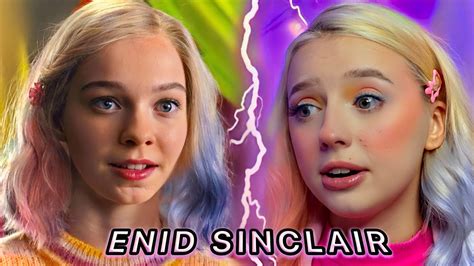 ENID SINCLAIR MAKEUP | tutorial and cosplay - YouTube