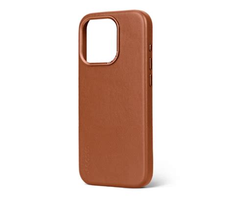 Decoded Leather Back Cover Do Iphone Pro Tan Etui I Obudowy Na