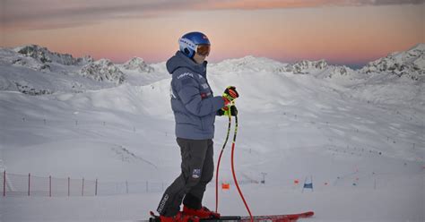 Ski Alpin Coupe Du Monde Mikaela Shiffrin Est Arriv E Val D Is Re