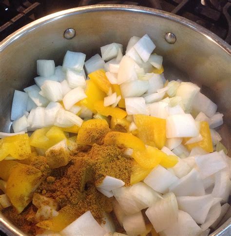 West African Sweet Potato Peanut Butter Curry Stew Plants Rule