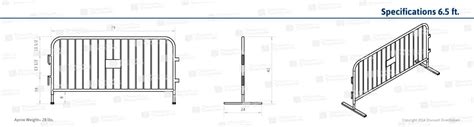 Blockader Standard Economy Steel Barriers Metal Barricade