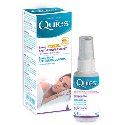 Spray Buccal Anti Ronflement Quies Confort Respiratoire