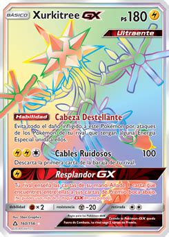 Xurkitree GX Ultraprisma Base De Datos De Cartas De JCC Pokemon