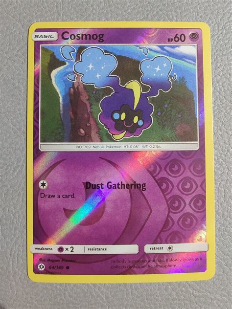 Cosmog Reverse Holo Mint Sun Moon Pokemon Ebay