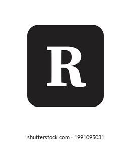 R1 Logo Vector Design Element Icon Stock Vector (Royalty Free ...