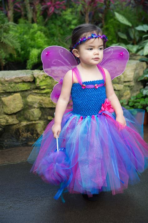 Royal Blue Turquoise Fuchsia And Purple Fairy Tutu Dress Etsy Fairy