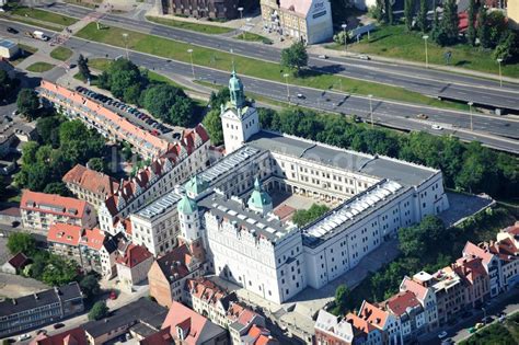 Stettin Szczecin Aus Der Vogelperspektive Stettiner Schlo Schloss