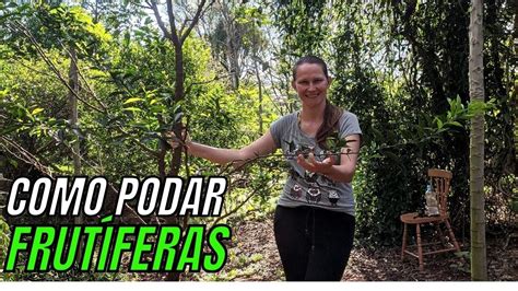 Poda de Árvore Como Podar as Árvores Frutíferas YouTube