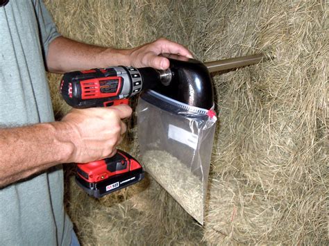 Hay Probe Sampler For Bales Forage And Biomass