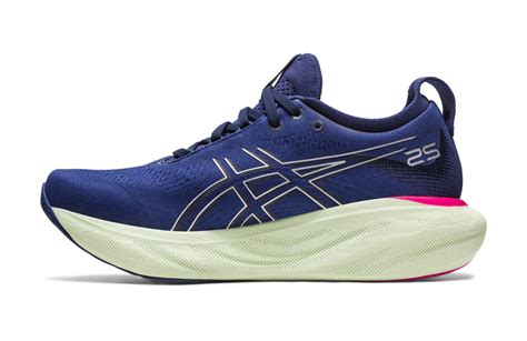 Buty Asics Gel Nimbus 25 Damskie Niebiesko Srebne 1012B356 400