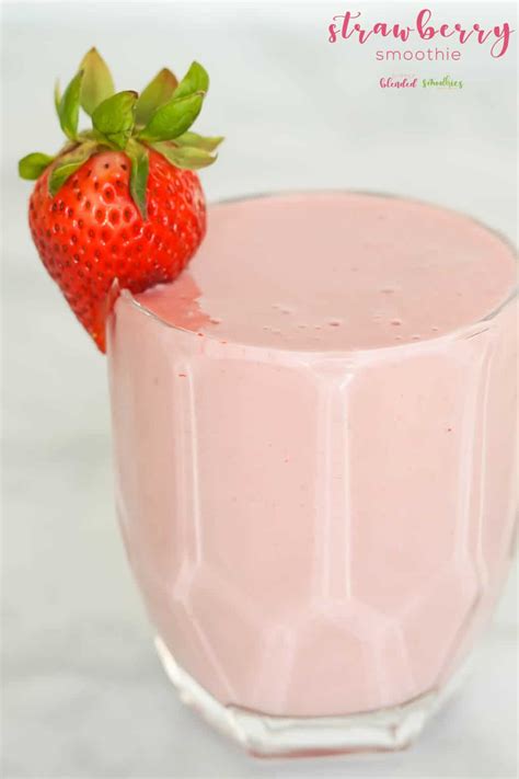 Strawberry Spinach Smoothie Simply Blended Smoothies