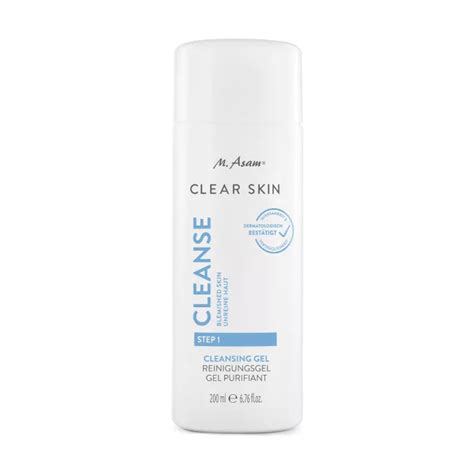 M Asam Clear Skin Reinigungsgel Gegen Pickel Asambeauty