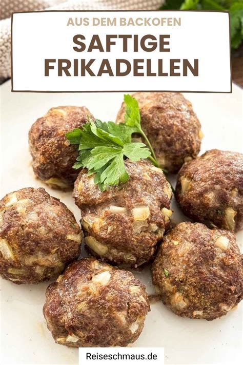 Frikadellen Aus Dem Backofen Einfaches Rezept