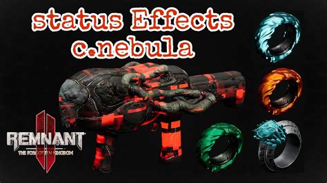 Remnant I Status Effects Corrupted Nebula Build Youtube