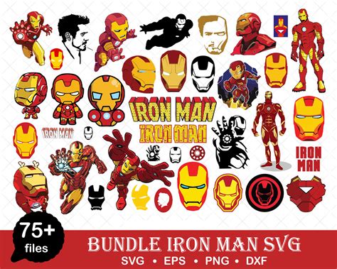 Iron Man Svg Bundle Iron Man Svg Superhero Svg Avangers S Inspire Uplift