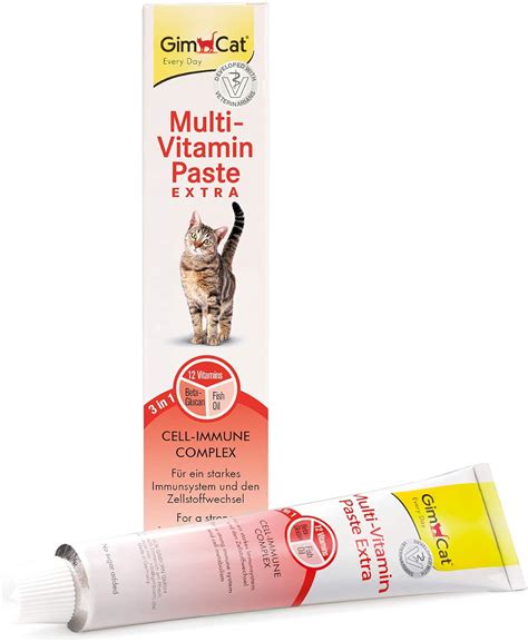 Amazon Gimcat Multi Vitamin Paste Extra Vitamin And Nutritious Cat