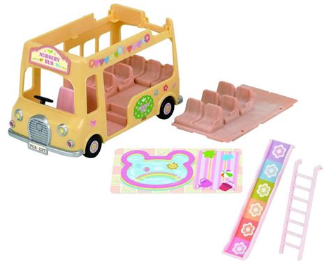 Sylvanian Families Nursery Double Decker Bus Buy Online At The Nile