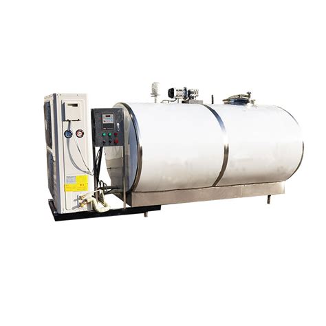 Chilling Storing Milk Cooling Tank Ss Liter Horizontal