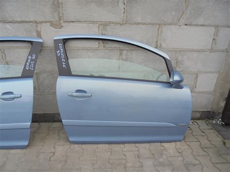 DRZWI PRAWE OPEL CORSA D 3D Z21C WYSYŁKA 7117337624 oficjalne