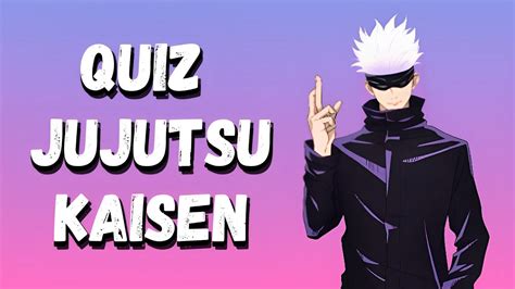 Quiz Jujutsu Kaisen 15 Perguntas De Jujutsu Kaisen YouTube