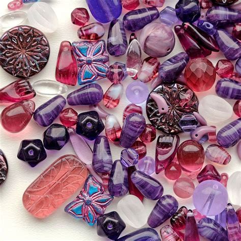 Czech Glass Beads Etsy