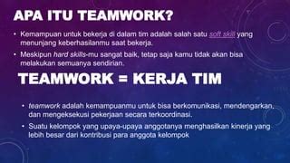 Teamwork Pptx