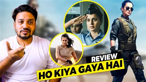 Tejas Official Teaser Reaction By Mr Hero Kangana Ranaut Sarvesh M