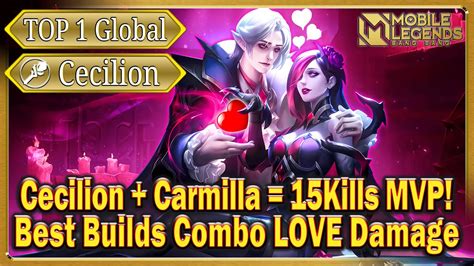 Cecilion Top Global Carmilla Love Damage Kills Mvp Best New