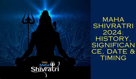 Maha Shivratri 2024 History Significance Date And Timing