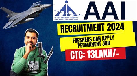 AAI Recruitment 2024 Through GATE 24 Freshers CTC 13 Lakhs