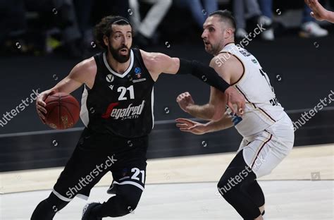 Tornike Shengelia Segafredo Virtus Bologna Editorial Stock Photo