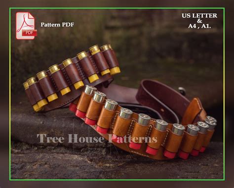 Leather Shotgun Shell Holder Sling