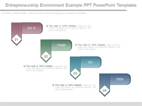 Entrepreneurship Environment Example Ppt Powerpoint Templates