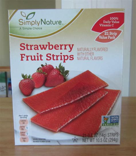 Simplynature Strawberry Fruit Strips Aldi Reviewer