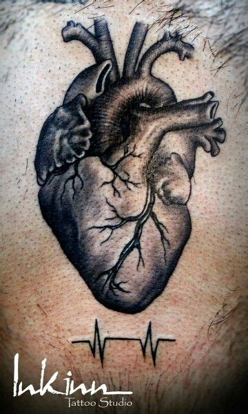 Human Heart Tattoo Outline