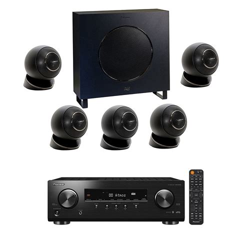 Pioneer Vsx D Black Cabasse Eole Black Home Theater System