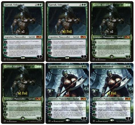 MTG Core Set 2021 M21 Garruk Unleashed MINT SELECT EBay